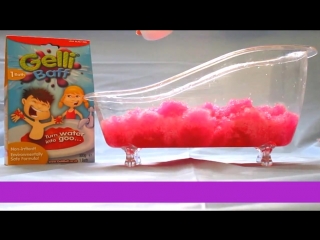 Gelli baff the best bath time fun experience! turn water into goo and back again