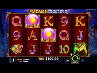 Игровой автомат madame destiny (pragmatic play)