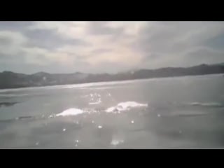 Последние секунды жизни супруги и их сын провалились под лёд на байкале