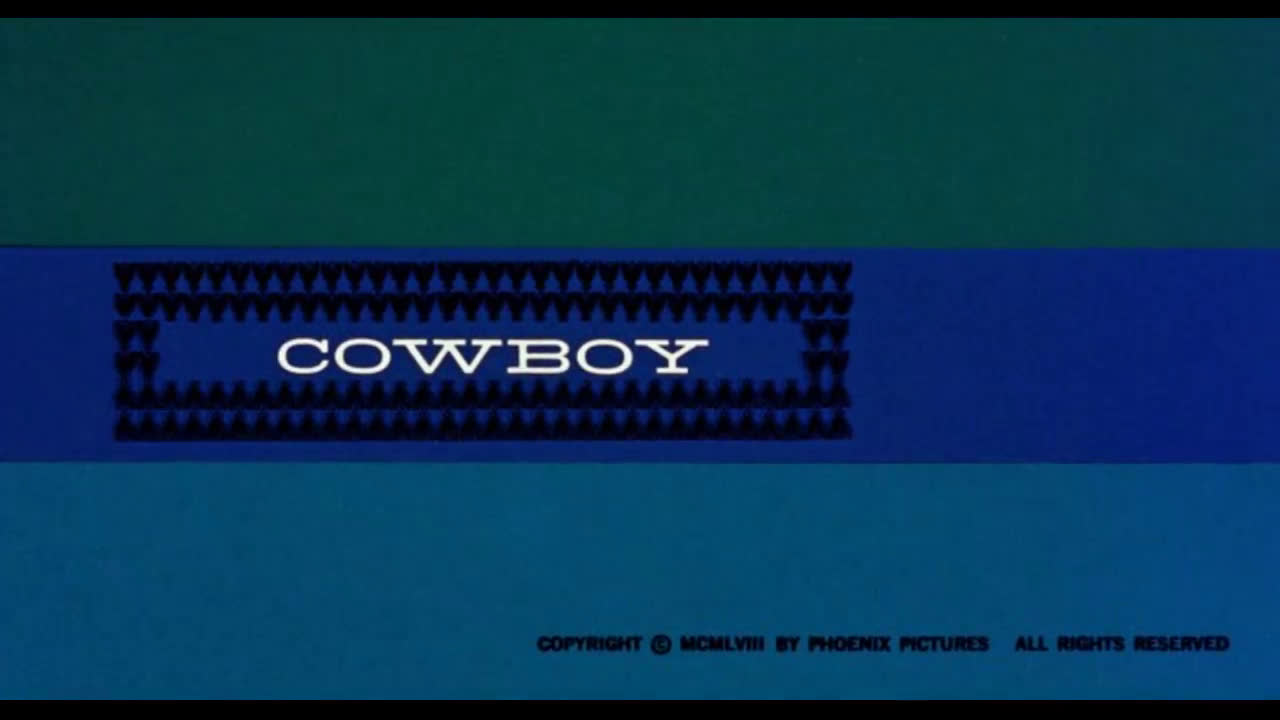 Отчаянный ковбой  cowboy 1958