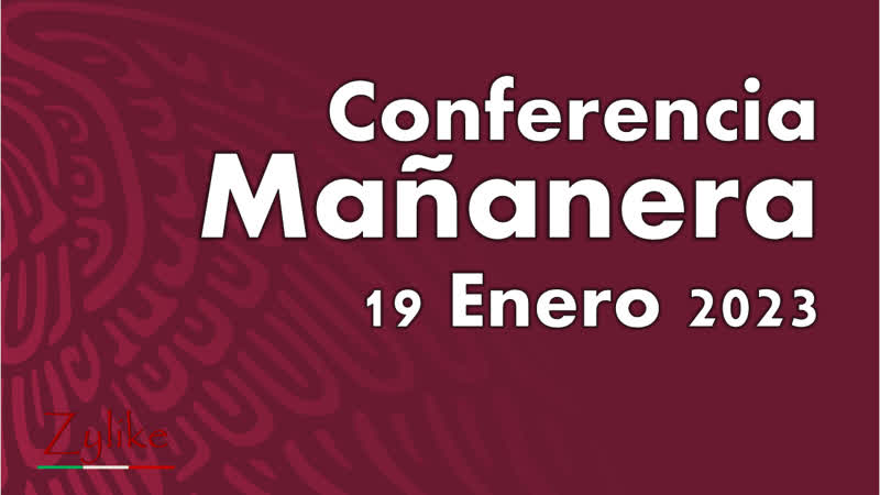 Conferencia mañanera 19 enero 2023