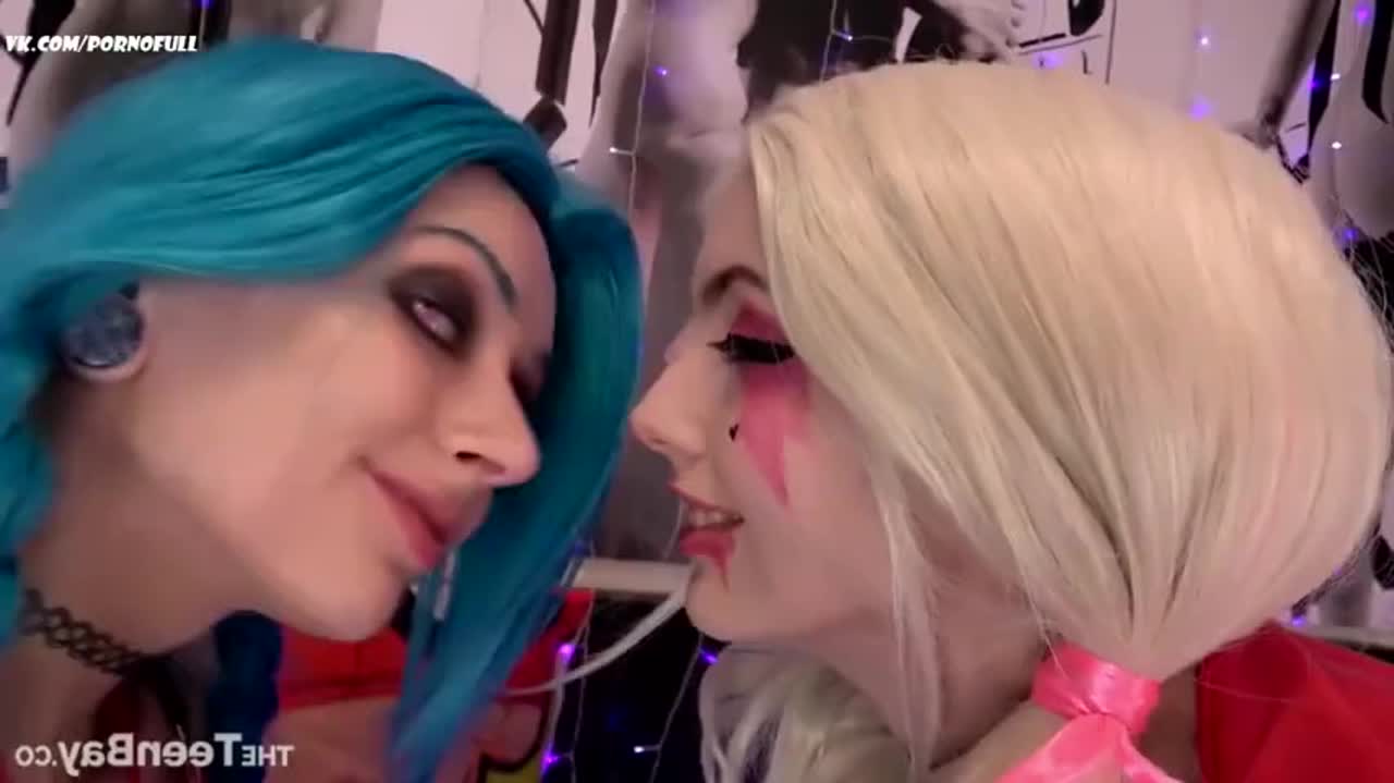 Jinx and harley quinn (порно porno sex секс anal анал минет big tits ass  teen milf