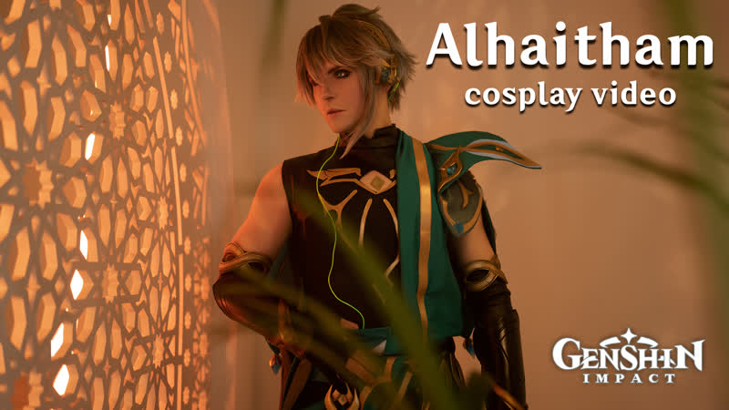 Alhaitham cosplay / graysonfin