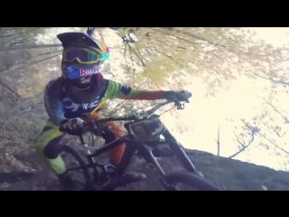 Downhill mtb through an abandoned mine through my eyes w aaron chase