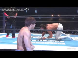 |wm| джей уайт против кота ибуши njpw wrestle kingdom 15