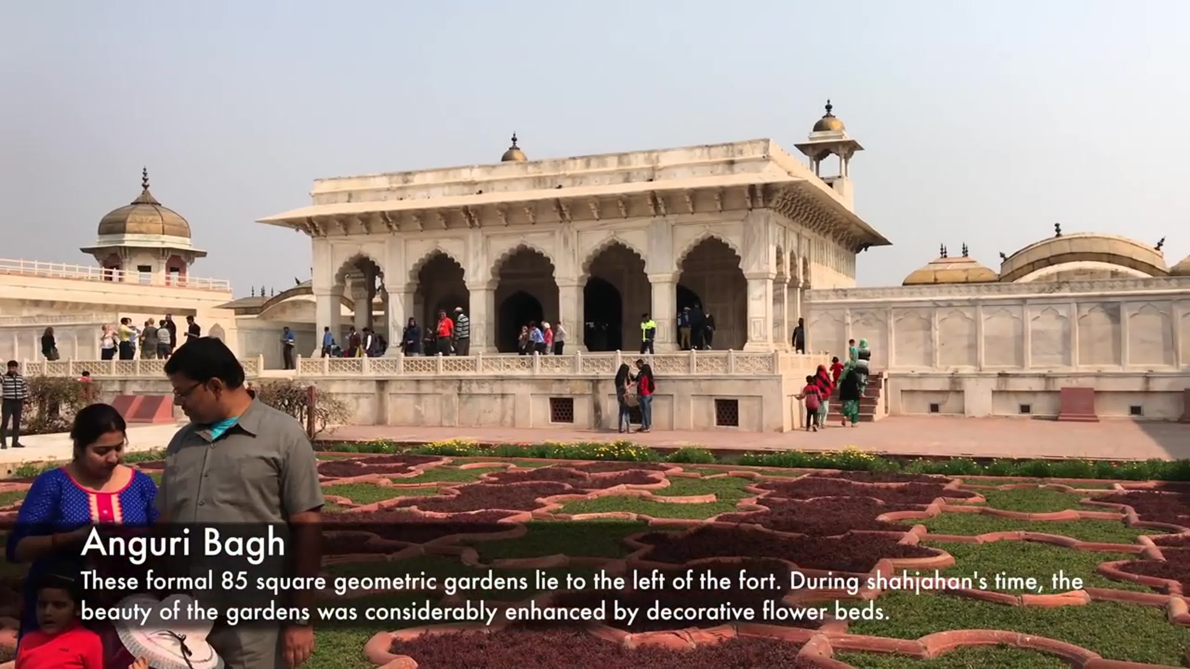 Agra fort, india video guide in 4k watch online