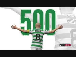 Scott brown will make his 500th appearance for celtic