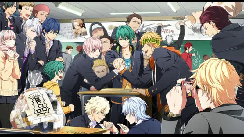 Боевой главарь банды девушка бьёт парней kenka banchou otome girl beats boys аниме марафон все серии подряд королева хулиганов
