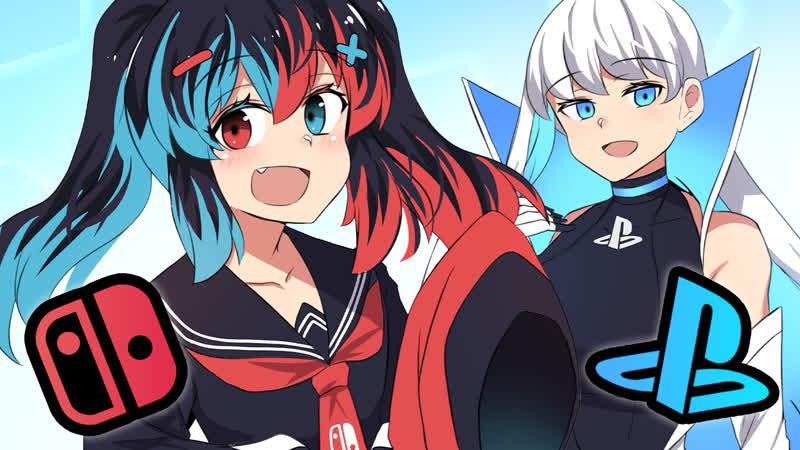 Nintendo switch chan or playstation 5 chan? 💙❤️