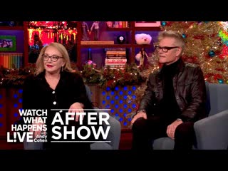 Why does gerri work for logan roy on succession, j smith cameron? | wwhl