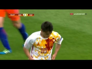 Brahim diaz v netherlands u17 | all actions |