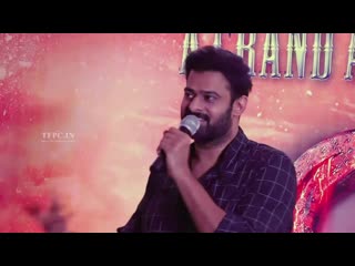 Prabhas tamil speech