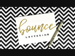 Teela sneak peek! bounce lettering