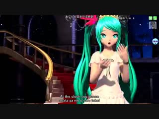 [60fps full風] サンドリヨン cendrillon hatsune miku kaito 初音ミク カイト project diva engli