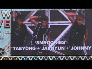 Taeyong porn video – [15 08 14] sm rookies (taeyong, jaehyun, johnny) @sm town (fancam)