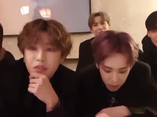 Someone commented and asked if theyre idols and byeongkwan went no we’re bodyguards