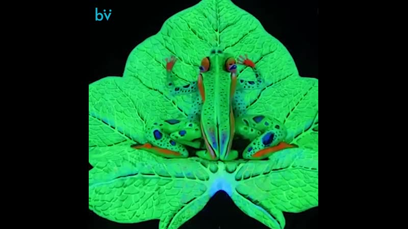 Удивительные боди арт иллюзии