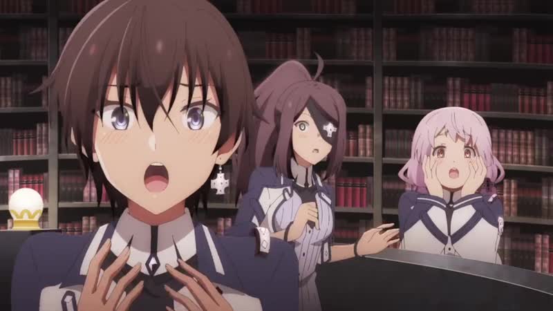 Maou gakuin no futekigousha (непригодный для академии владыки тьмы) превью 5 серии