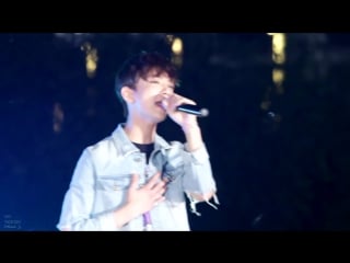 [fancam] 150823 kisum you & me @ han river busking show (joshua focus)