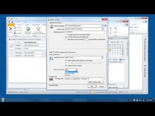 Webex график проведения заседаний, из ms outlook (wbs29 12)