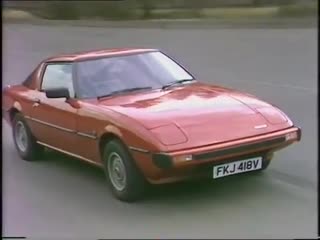 Mazda rx 7 review japanese car retro car wheels 1980