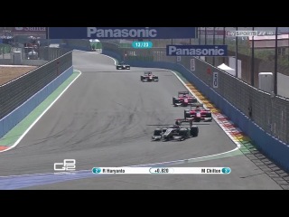 Gp2 2012 этап 6 европа вторая гонка