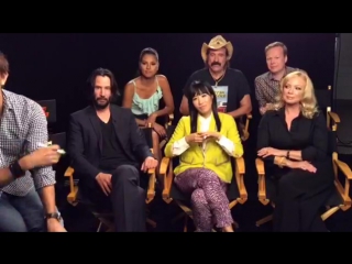 Video of swedish dicks q&a #peterstormare #johanglans #tracilords #felishacooper #vivianbang #keanureeves