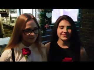 Ирина и настя на концерте vlny @ rosemary cafe