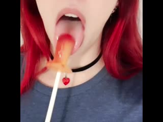 Soft lips tease