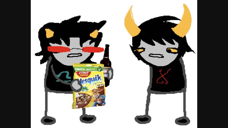 Едим несквик