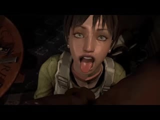 Rebecca chambers bbc; oral sex; minet; blowjob; facefuck; licking; lipfuck; kissjob; 3d sex porno hentai; [resident evil]