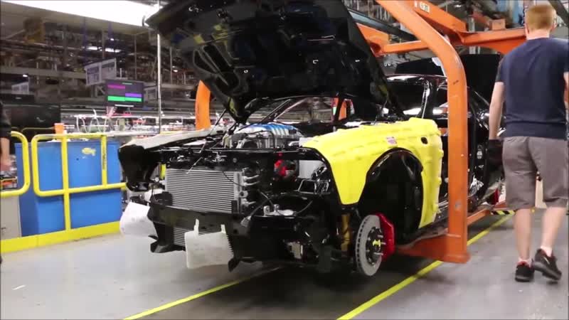 Dodge porn video – Так собирают dodge challenger srt demon