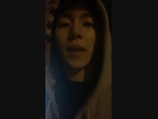 181021 insoo instagram live