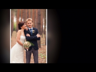 Свадебное слайдшоу прекрасной пары олеси и димы