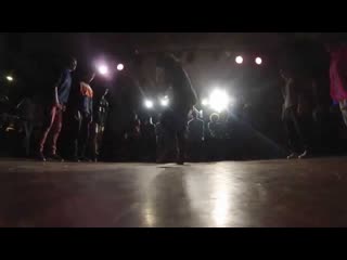 Amma & anya vs micky ones (1|4 toprock & footwork 'break tha night' spb 2014)