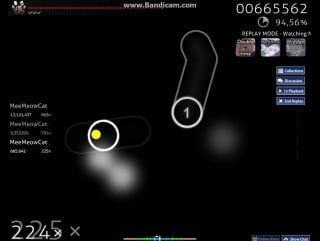 Osu! reol no title [normal] *hard rock; hidden; double time;*