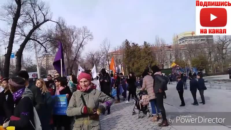 В бишкеке прошел парад равенства в нём приняли участие представители лгбт