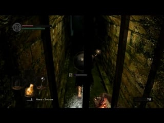 Dark souls #2 демон телец мне надрали зад)))