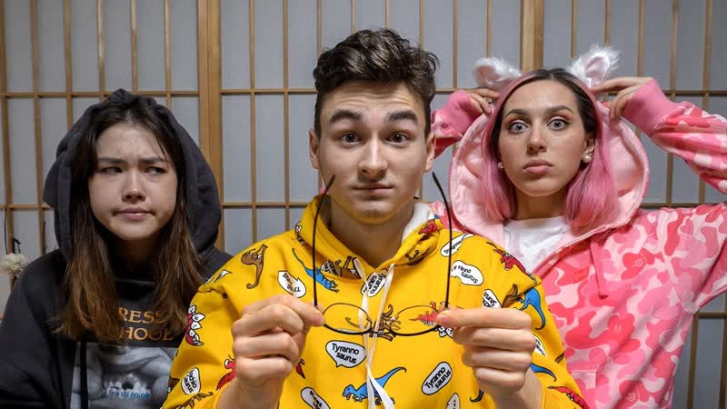 Проверяем моё зрение с катей клэп и анастасиз