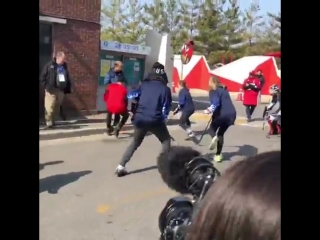 I know scott moir is retiring from figure skating but maybe he can come back for 2022 if they add street hockey