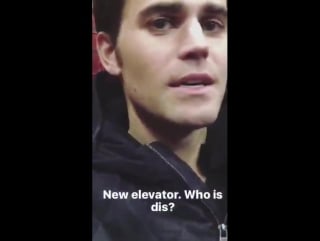 Brittany snow publicou esse vídeo com paul wesley e nina dobrev na #tvdwrapparty nas stories do seu instagram