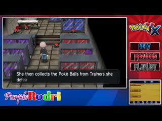 [purplerodri] let's play pokemon x part 46 a fiery woman & a truth revealed