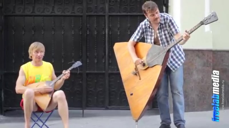 Дуэт балалаечников "девчонки полюбили не меня" [кавер]