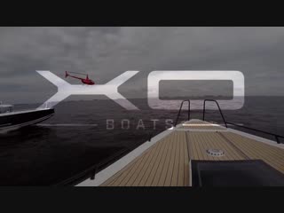 Алюминиевый каютный катер xo 270 rs front cabin ob с подвесными моторами