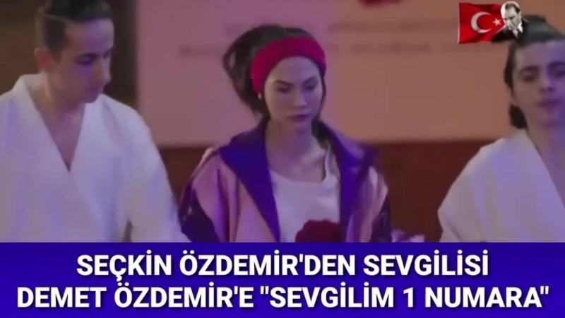 Seçkin özdemirden sevgilisi demet özdemire romantik sözler