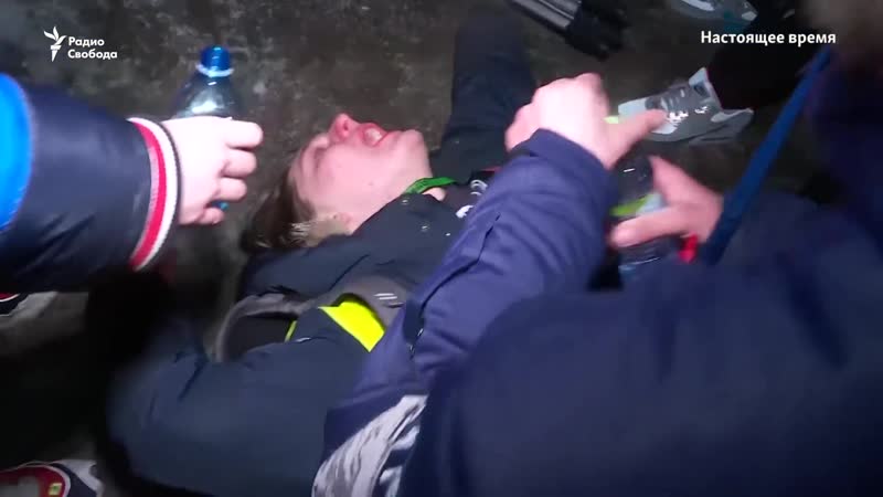 Массовые задержания на акциях в поддержку навального