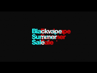 Blackvape summer sale