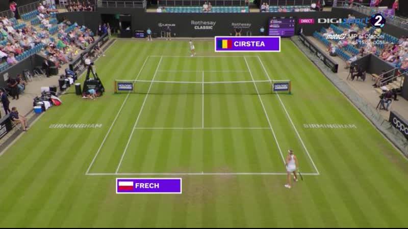 Wta birmingham 2023 / 2 й круг / сорана кырстя магдалена френх / sorana cirstea magdalena frech