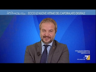 Prof claudio borghi e diego fusaro a "l'aria che tira" su la7 06/10/2017