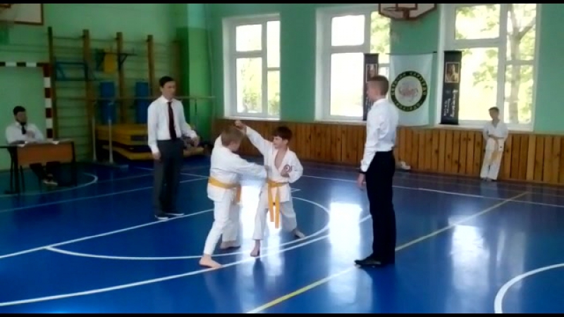 Итоговое соревнование в клубе "кохайдо" 20 05 2017 кихон иппон